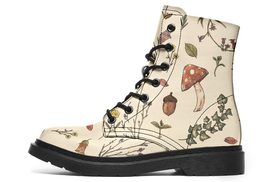 Beige Herbology Boots
