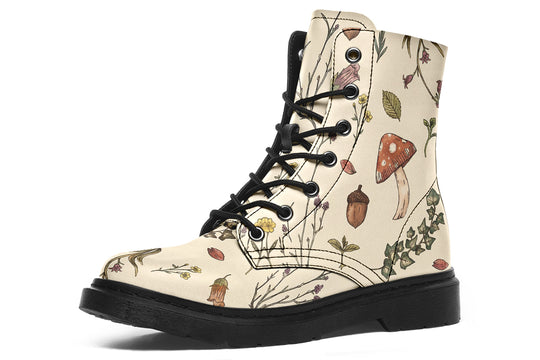 Beige Herbology Boots