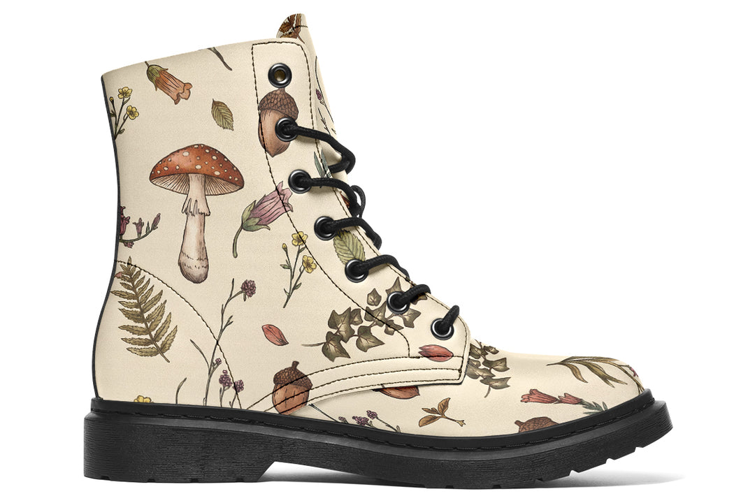 Beige Herbology Boots