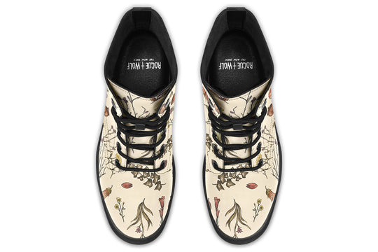 Beige Herbology Boots