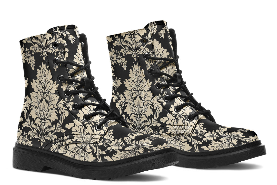 Black Faded Regal Boots