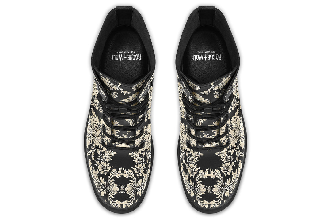 Black Faded Regal Boots