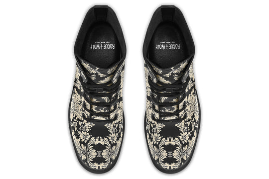 Black Faded Regal Boots
