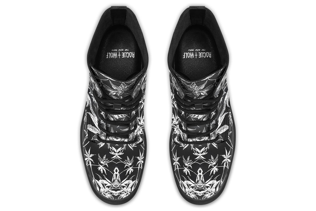 Black Tangle Boots