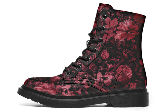 Blood Vintage Peonies Boots