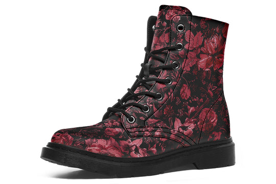 Blood Vintage Peonies Boots