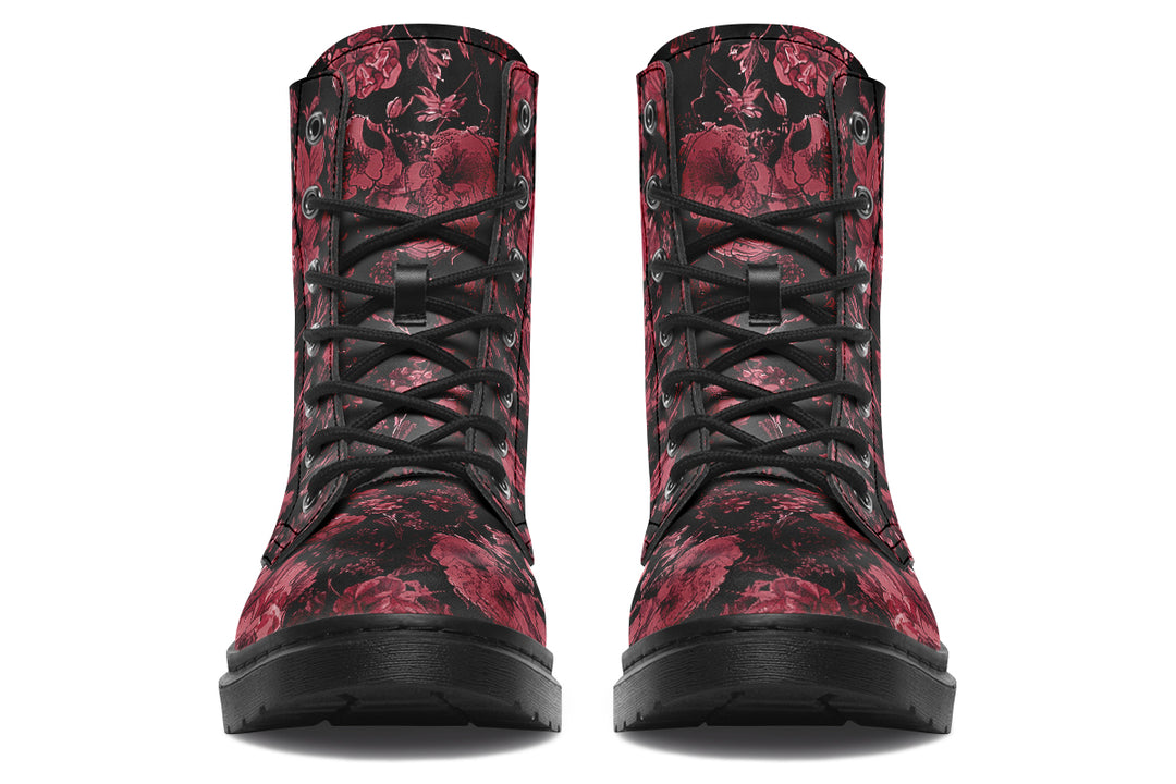 Blood Vintage Peonies Boots