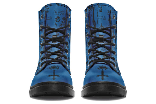 Blue Vampire Study Boots
