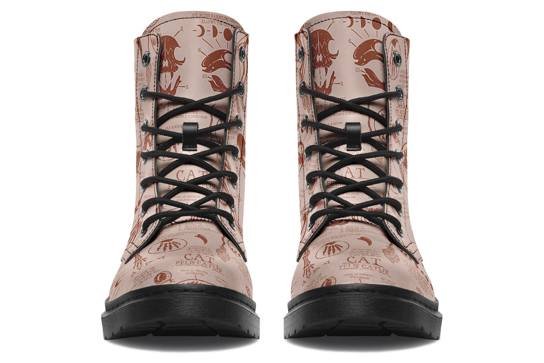 Blush Cat Study Boots