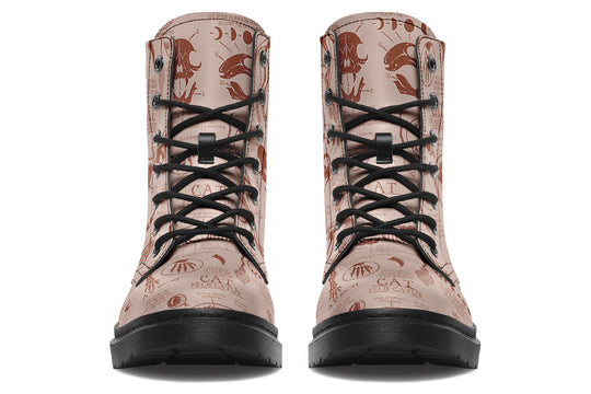 Blush Cat Study Boots