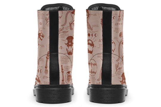 Blush Cat Study Boots