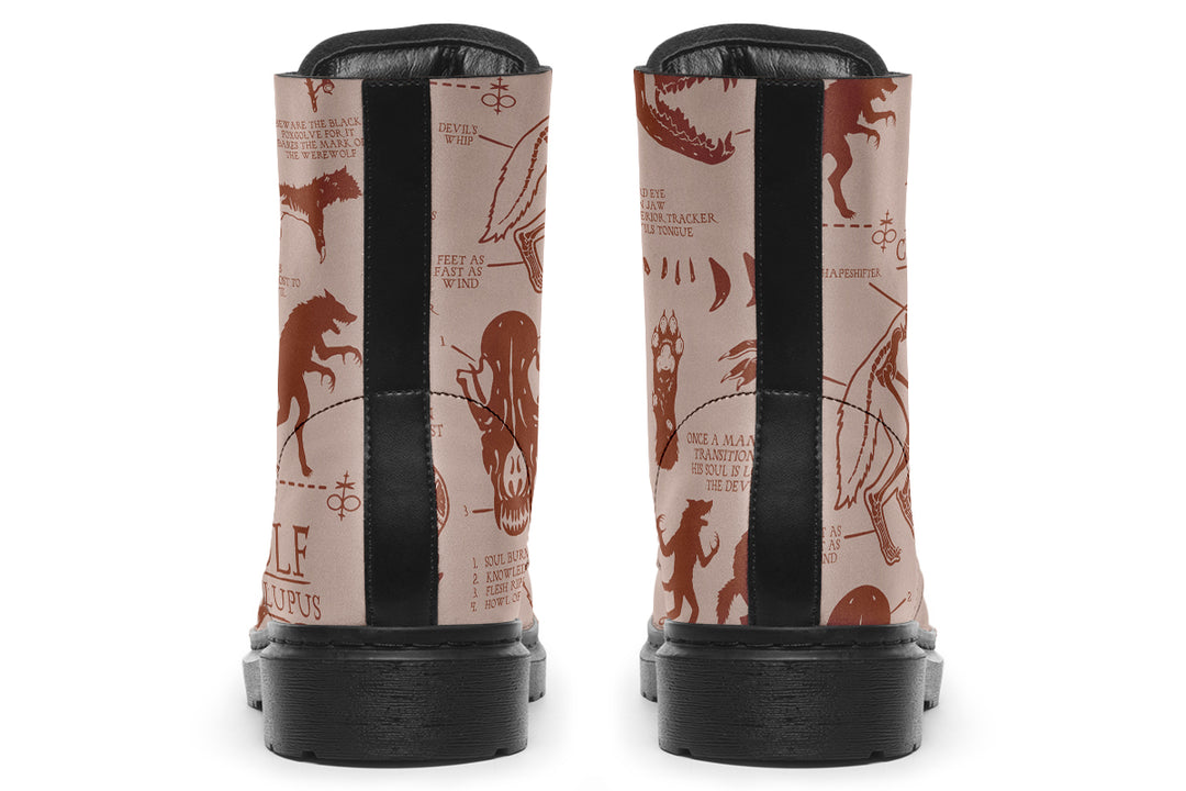 Blush Wolf Study Boots
