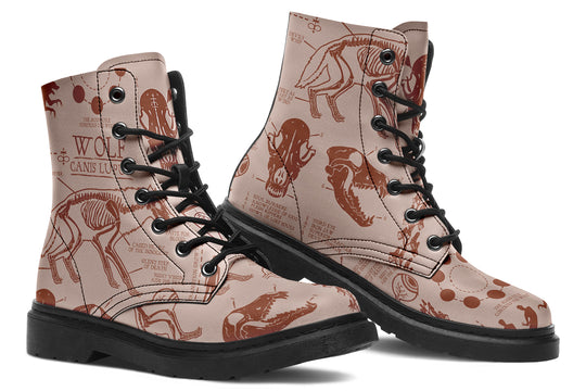 Blush Wolf Study Boots