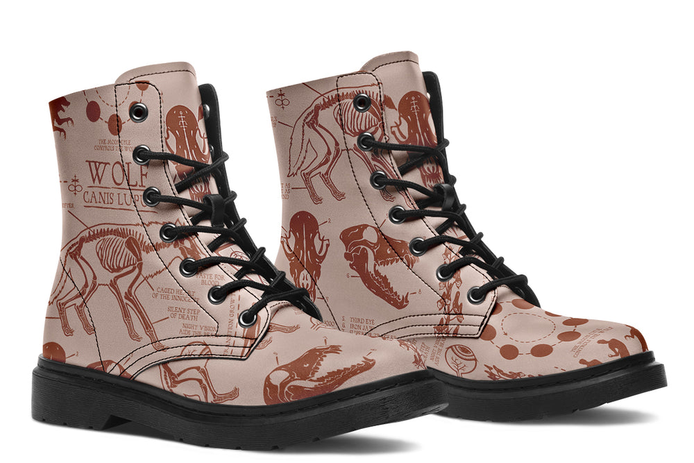 Blush Wolf Study Boots