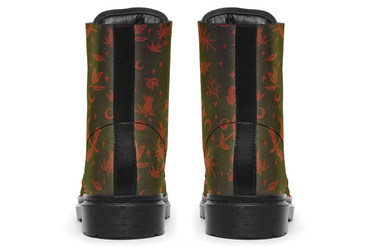 Bracken Green Witch Boots