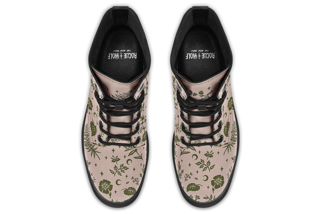 Budding Green Witch Boots