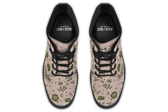 Budding Green Witch Boots