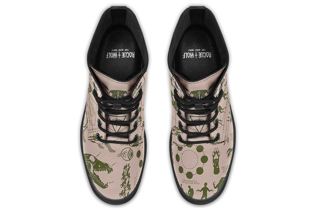 Budding Wolf Study Boots