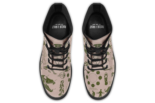 Budding Wolf Study Boots