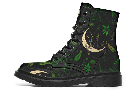Emerald Moonlit Botanica Boots