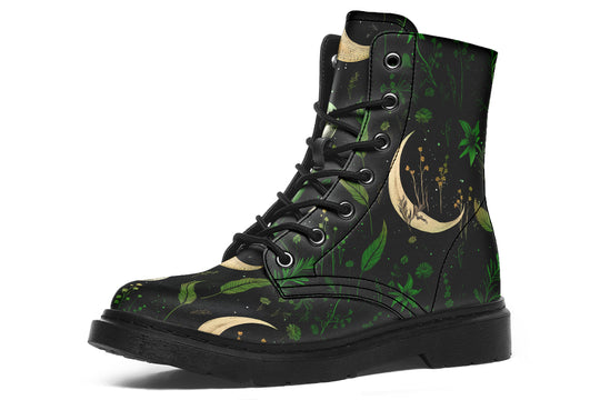 Emerald Moonlit Botanica Boots