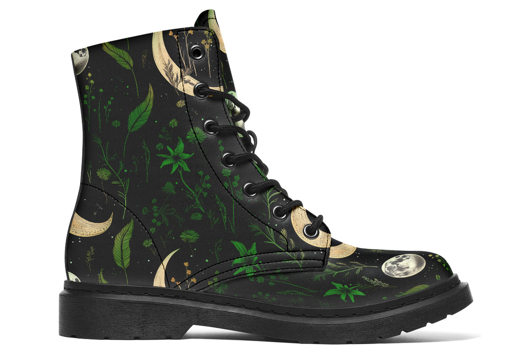 Emerald Moonlit Botanica Boots