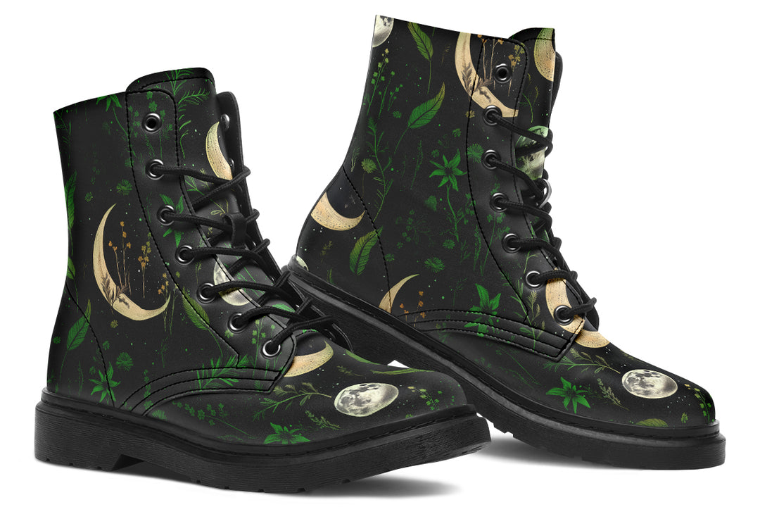 Emerald Moonlit Botanica Boots