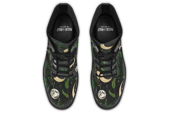 Emerald Moonlit Botanica Boots