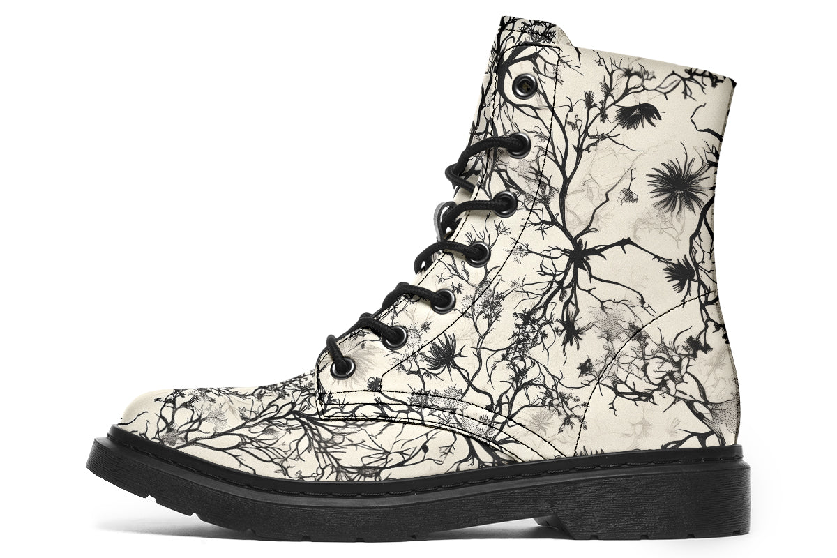 Fallow Boots – Rogue + Wolf Vegan-Leather Witchy Goth Style Boots