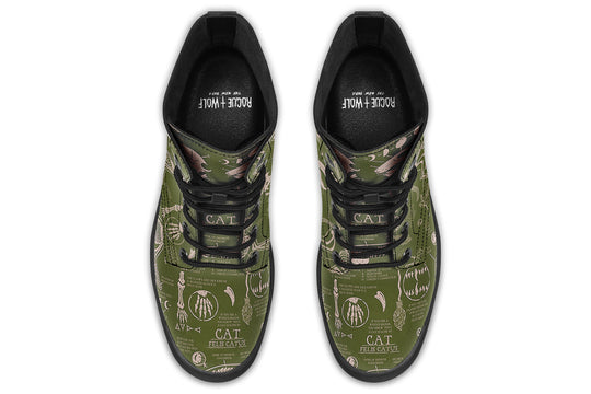 Fern Cat Study Boots