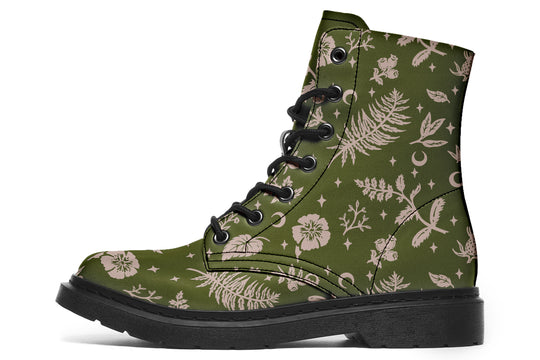 Fern Green Witch Boots