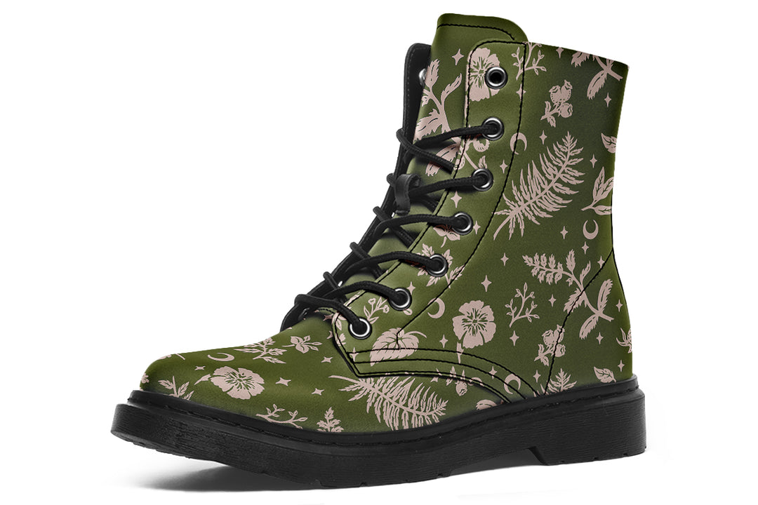 Fern Green Witch Boots