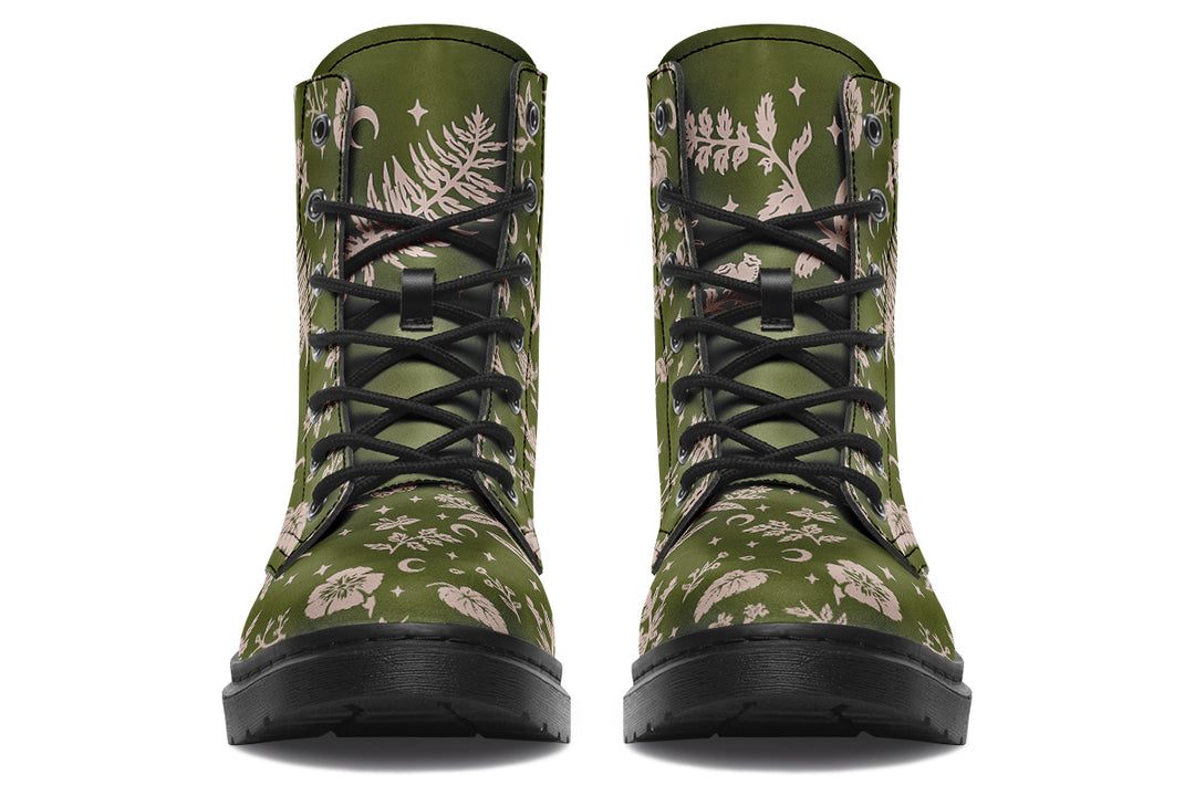 Fern Green Witch Boots