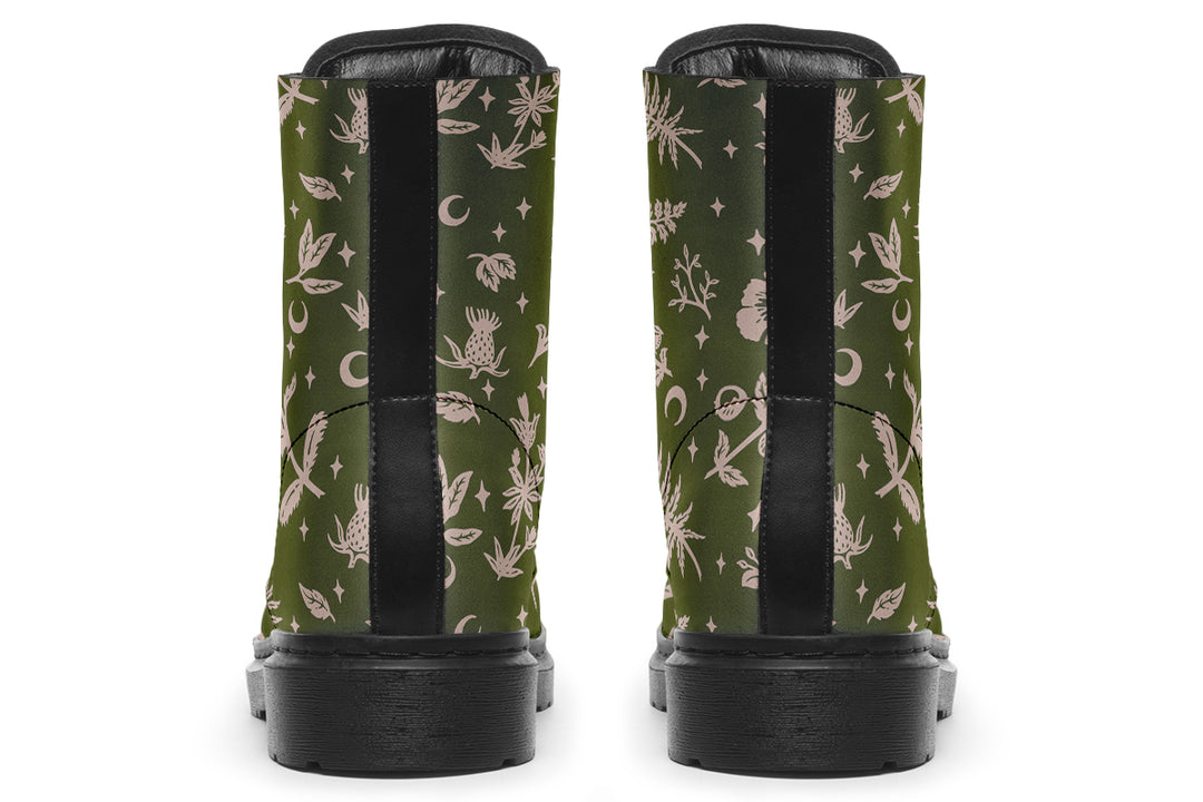 Fern Green Witch Boots