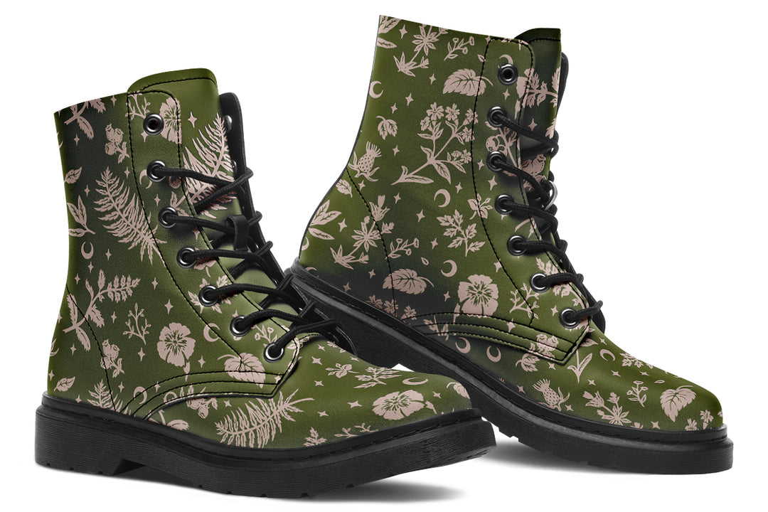 Fern Green Witch Boots