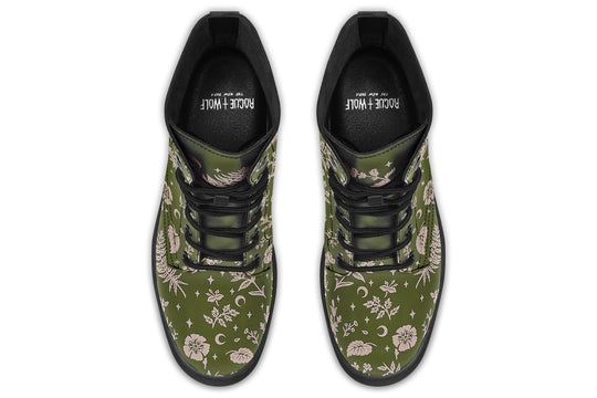 Fern Green Witch Boots