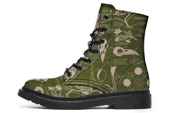 Fern Raven Study Boots