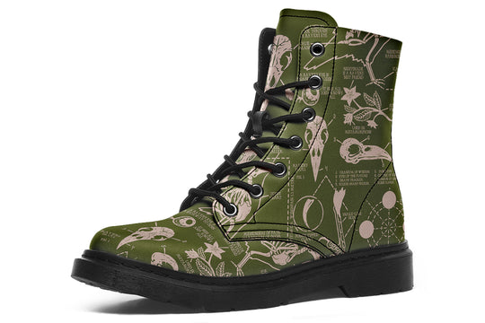 Fern Raven Study Boots