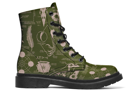 Fern Raven Study Boots