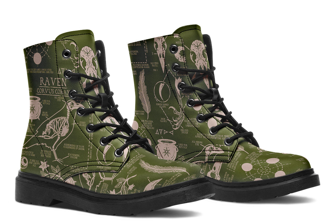 Fern Raven Study Boots