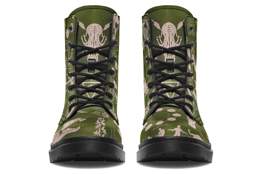 Fern Wolf Study Boots