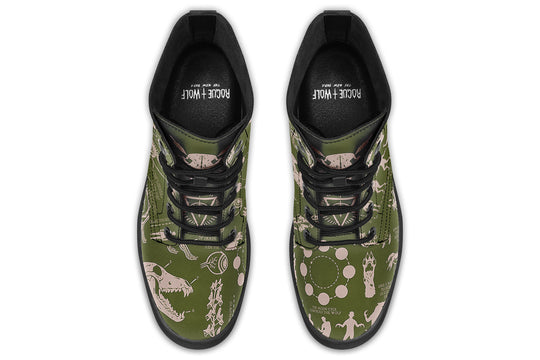Fern Wolf Study Boots