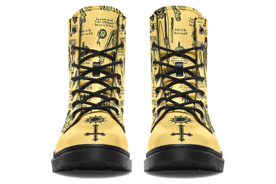 Gold Vampire Study Boots