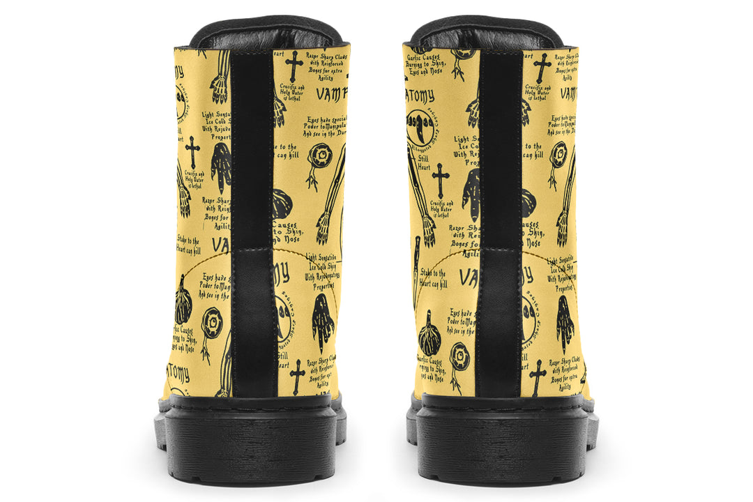 Gold Vampire Study Boots