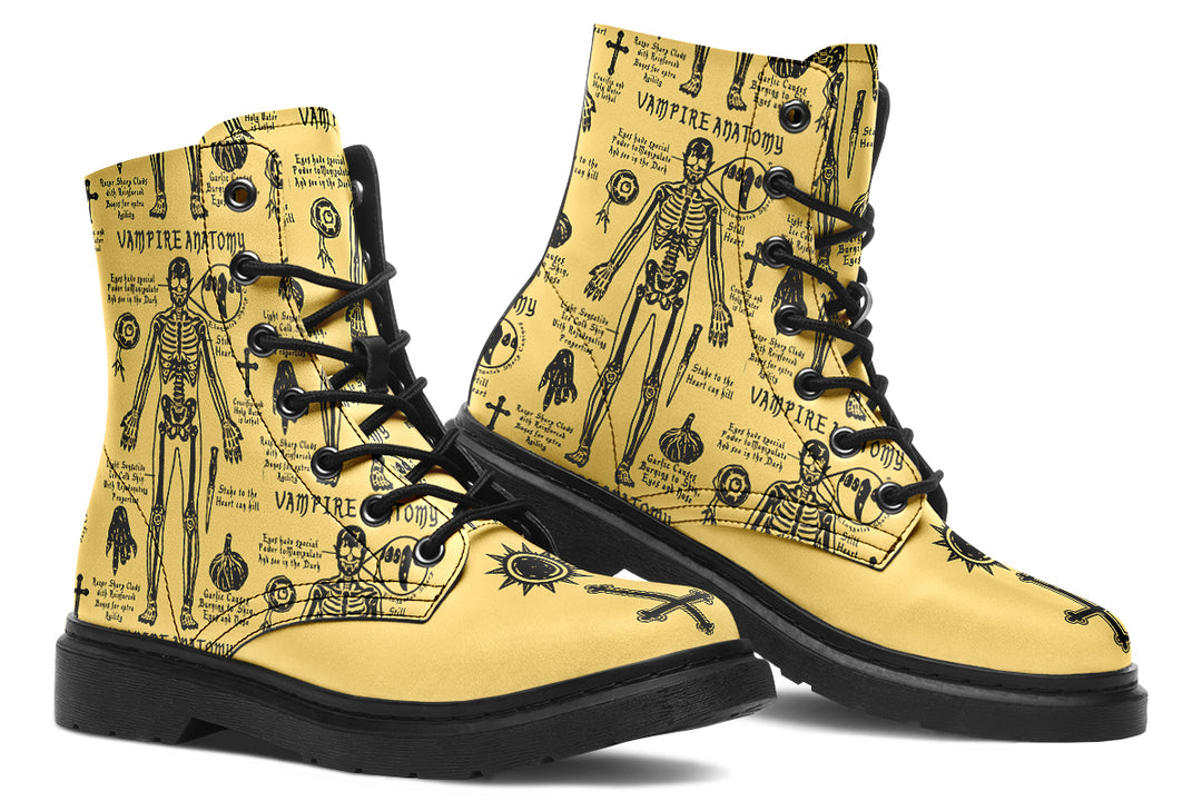 Gold Vampire Study Boots