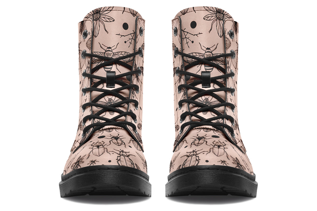 Dead Insect Boot Insecta Arcana Boots – Rogue + Wolf Vegan PU Occult Witchy Boots