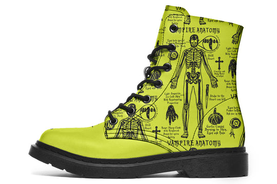 Lime Vampire Study Boots