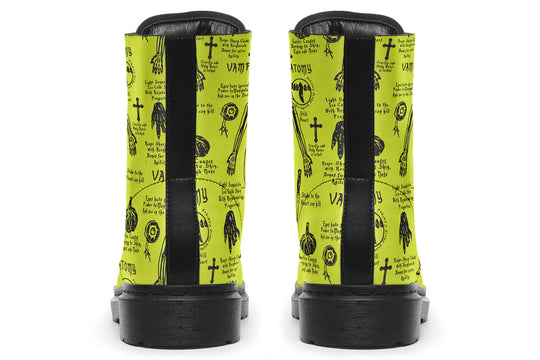 Lime Vampire Study Boots