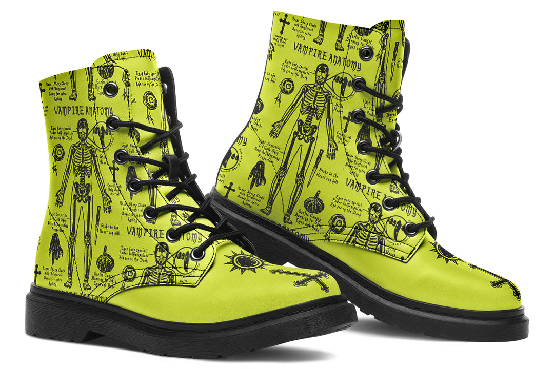 Lime Vampire Study Boots