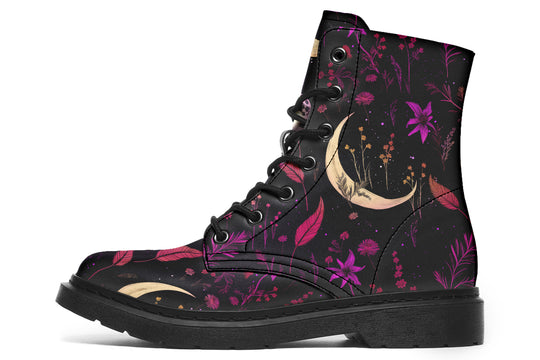 Magenta Moonlit Botanica Boots